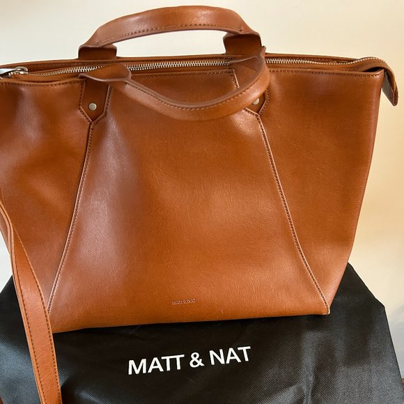 Matt and Nat Brown Tote/Purse - Picture 1 of 4